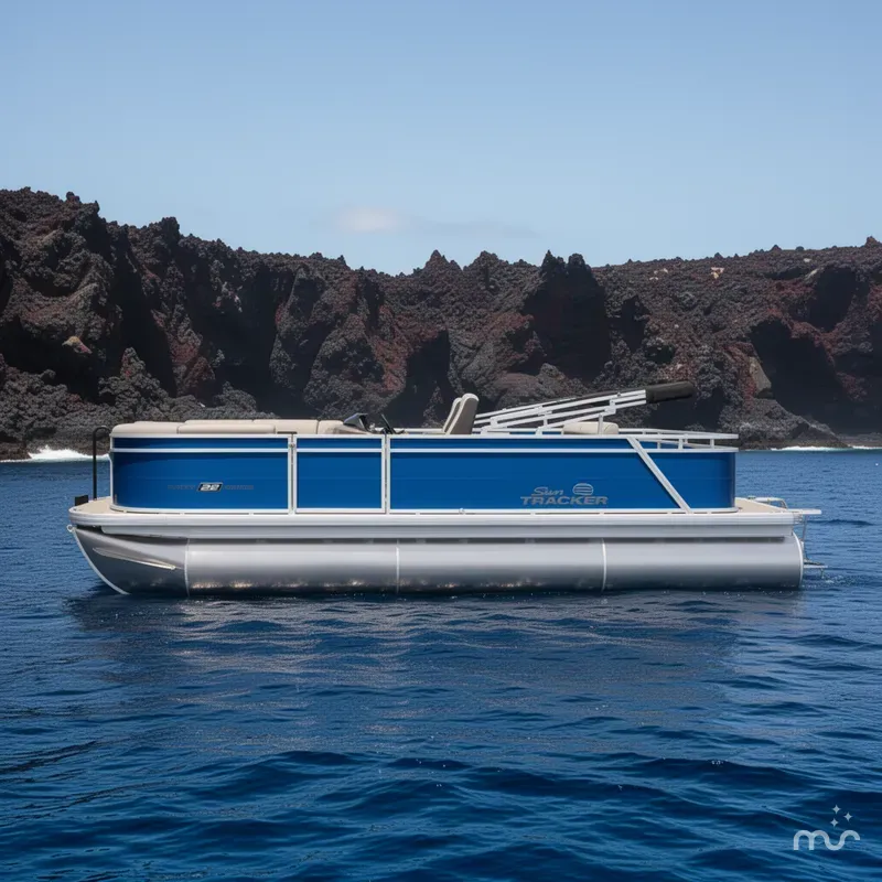 Slide: The Image of Sun Tracker Party Barge 22 RF XP3 2026 - 2