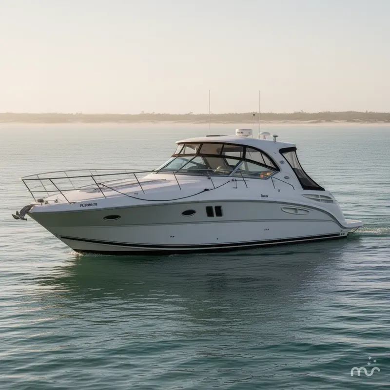 Slide: The Image of Sea Ray 38 Sundancer 2008 - 2