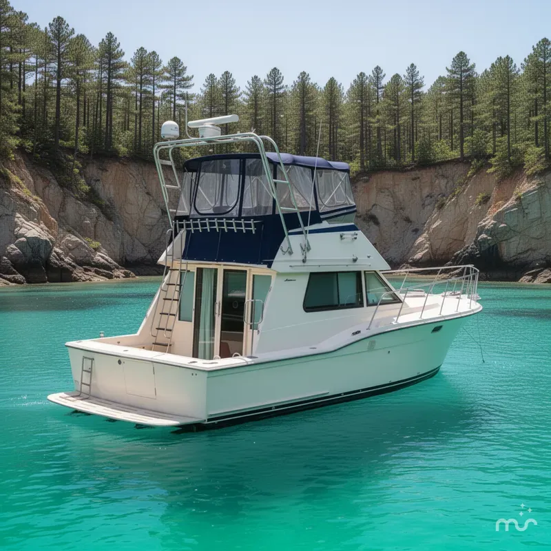 The Image of Hatteras 36 Sedan 1986 - 0