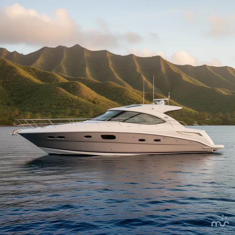 Slide: The Image of Sea Ray 43/47 Sundancer 2009 - 2