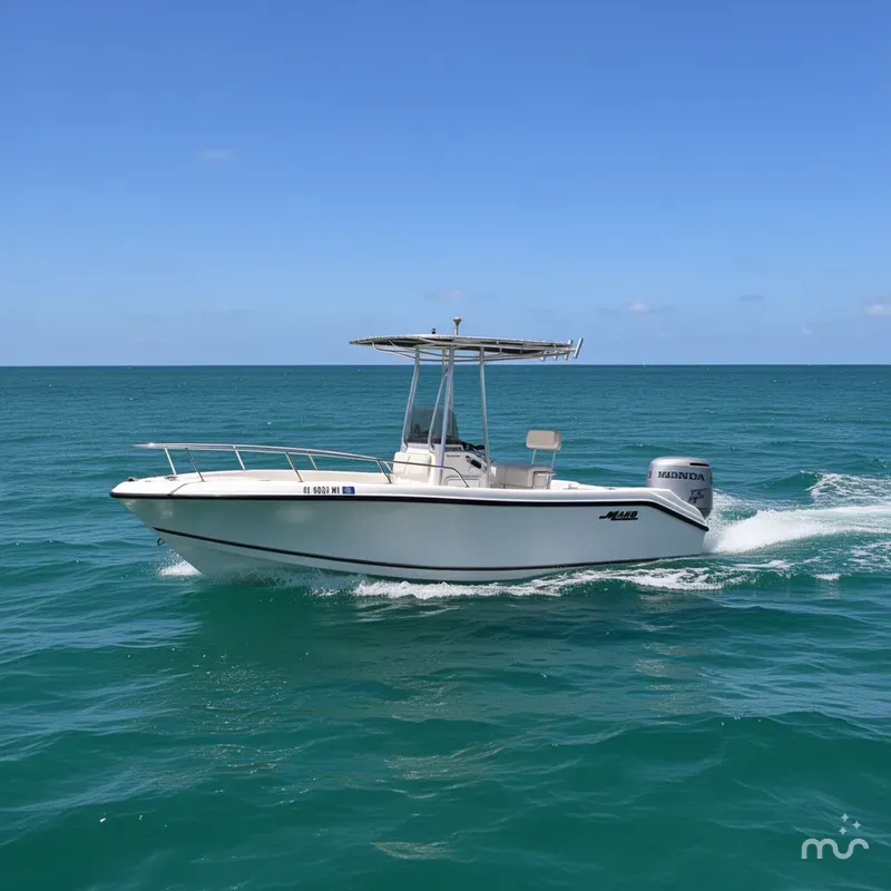 Slide: The Image of Mako 192 Center Console 2004 - 4