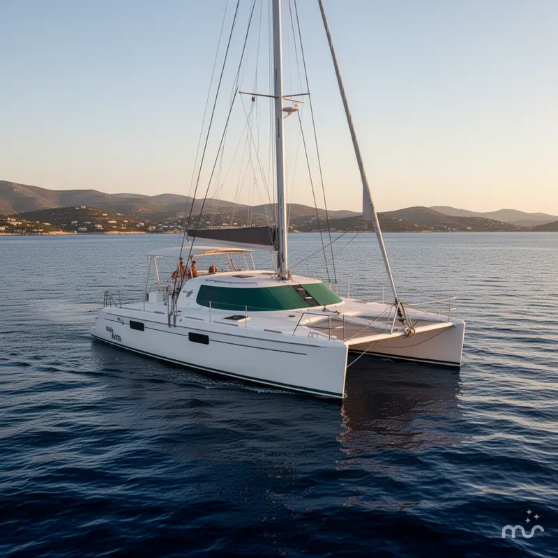 Slide: The Image of Manta SAILING CATAMARAN 1995 - 2