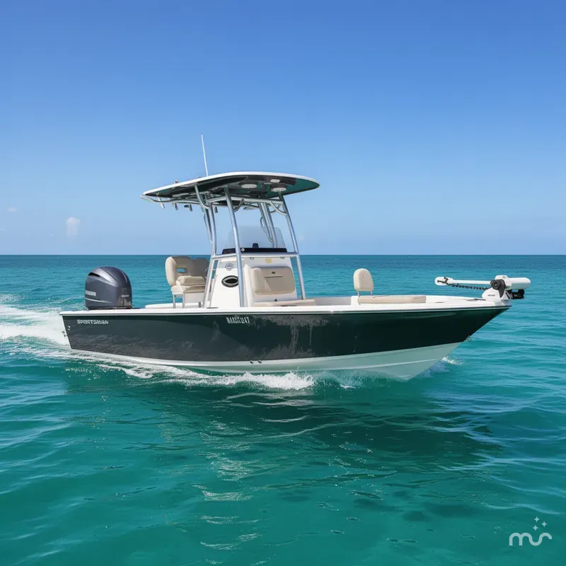 Slide: The Image of Sportsman Masters 247 Bay Boat 2021 - 0