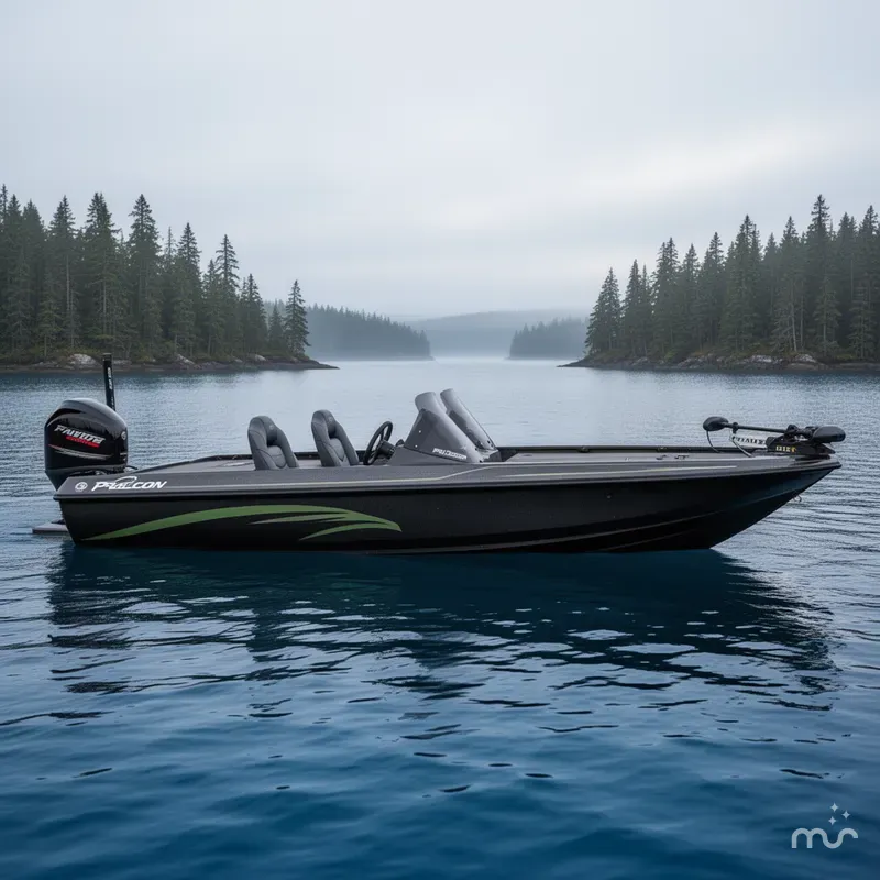 Slide: The Image of Falcon Boats 21 Predator 2025 - 2