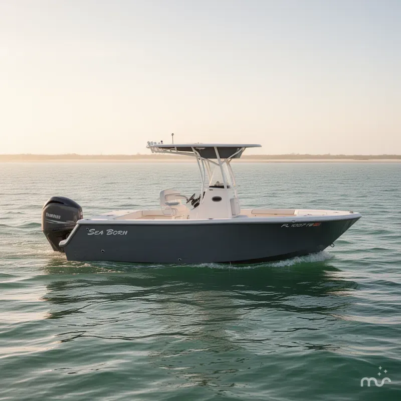 Slide: The Image of Sea Born LX22 Center Console 2022 - 0