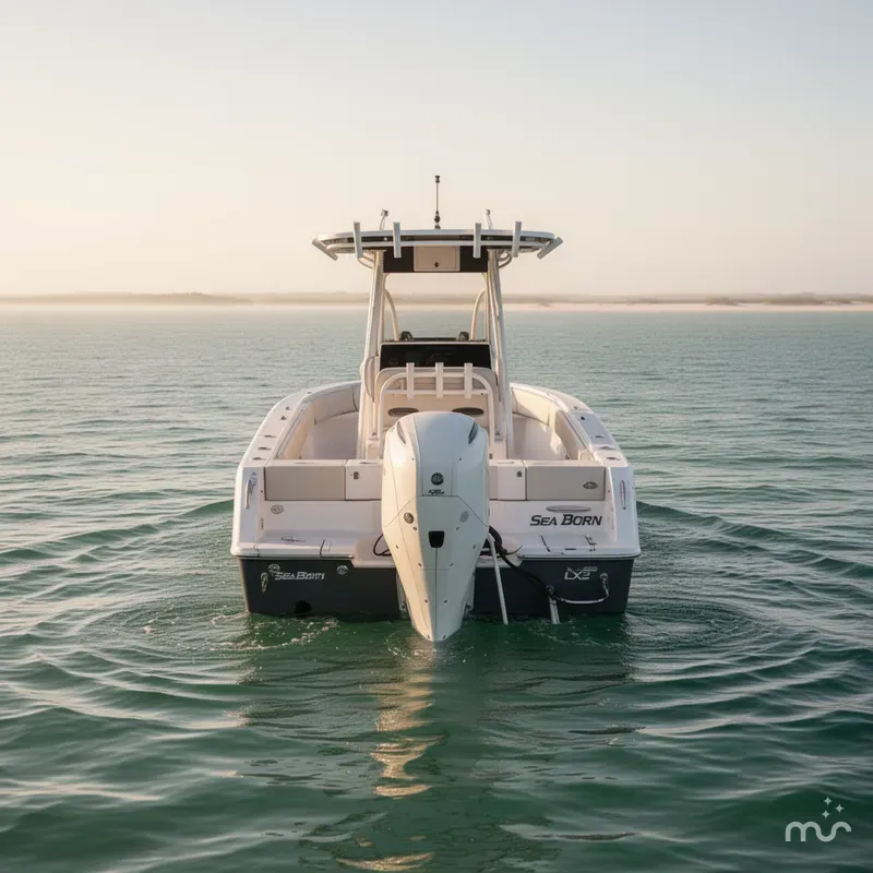 Slide: The Image of Sea Born LX22 Center Console 2022 - 3