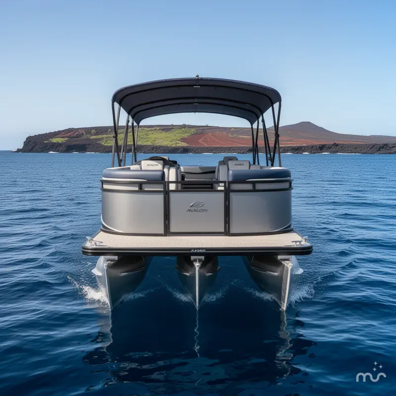 Slide: The Image of Avalon 2385 LSZ Quad Lounger, Tri Toon, High Performance 2026 - 1