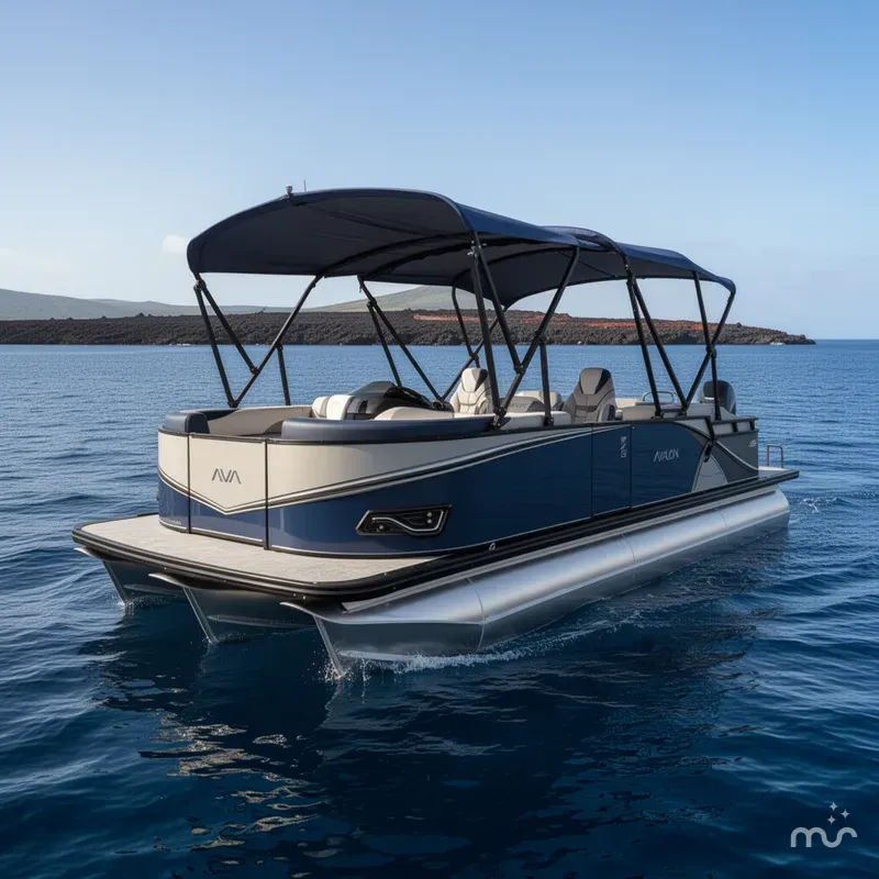 Slide: The Image of Avalon 2385 LSZ Quad Lounger, Tri Toon, High Performance 2026 - 2