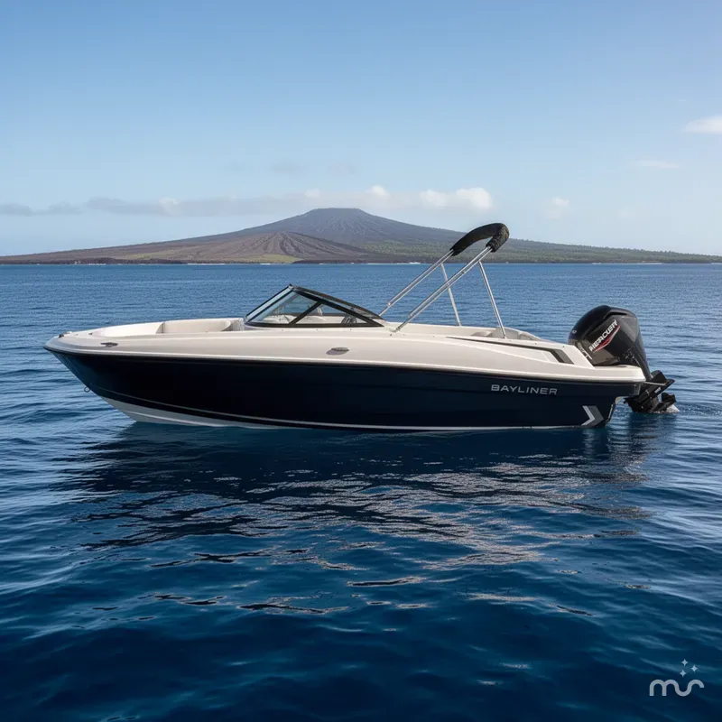 Slide: The Image of Bayliner VR4 Bowrider OB 2026 - 2