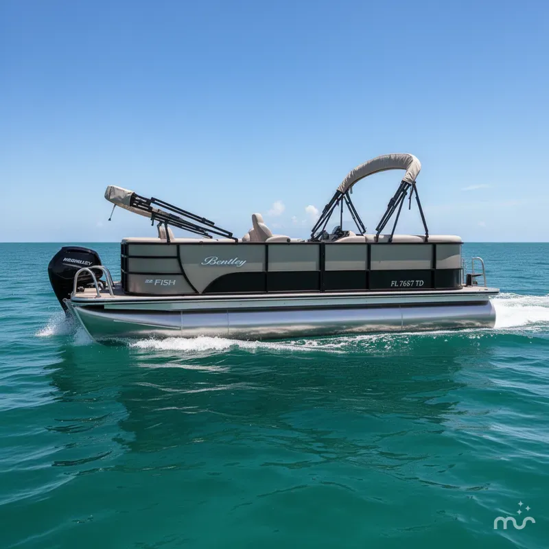 Slide: The Image of Bentley Pontoons 220 Fish N Cruise 2022 - 0
