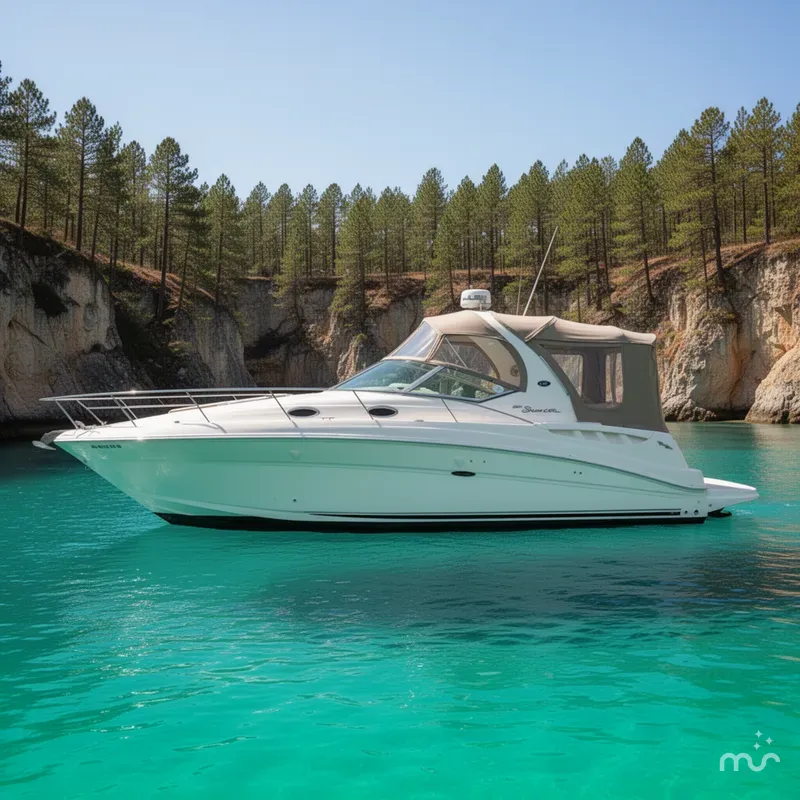 Slide: The Image of Sea Ray Sundancer 320 2004 - 2