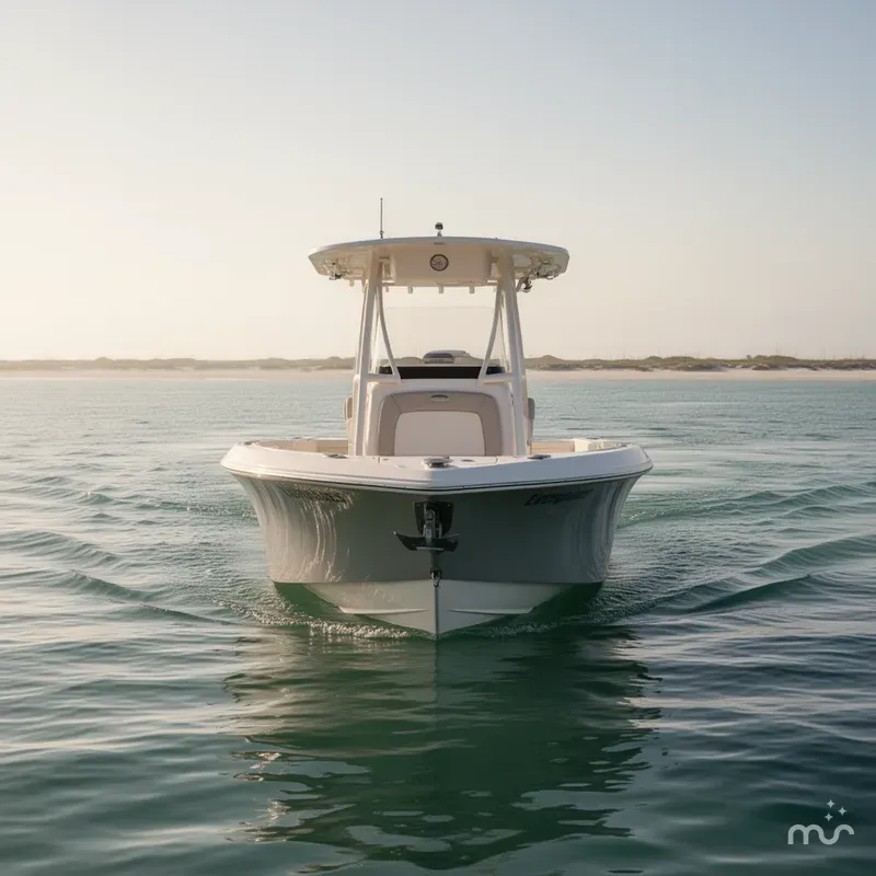Slide: The Image of Everglades 230 Center Console 2009 - 2