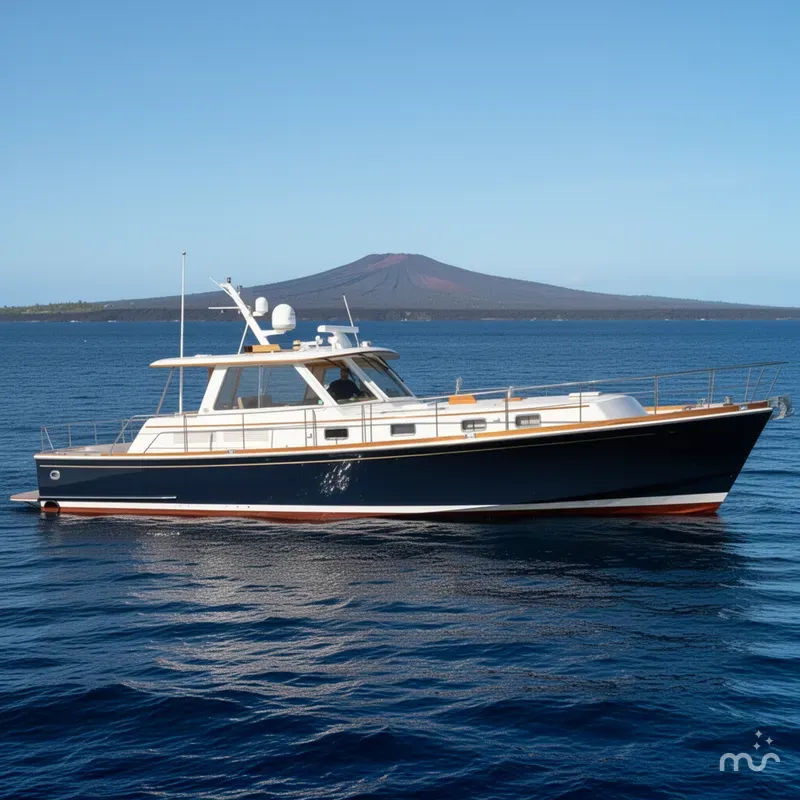 Slide: The Image of Grand Banks 49 Eastbay HX 2000 - 2