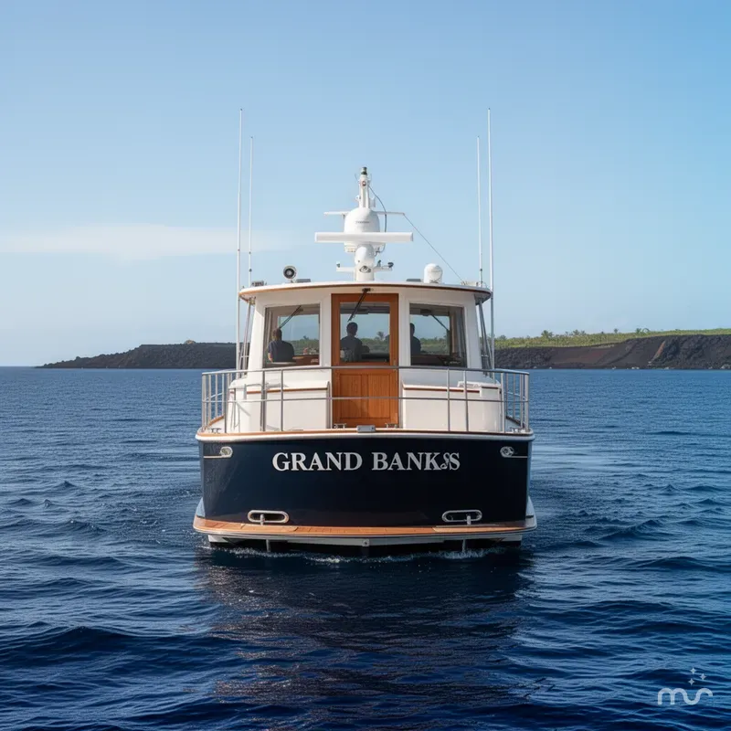 Slide: The Image of Grand Banks 49 Eastbay HX 2000 - 3