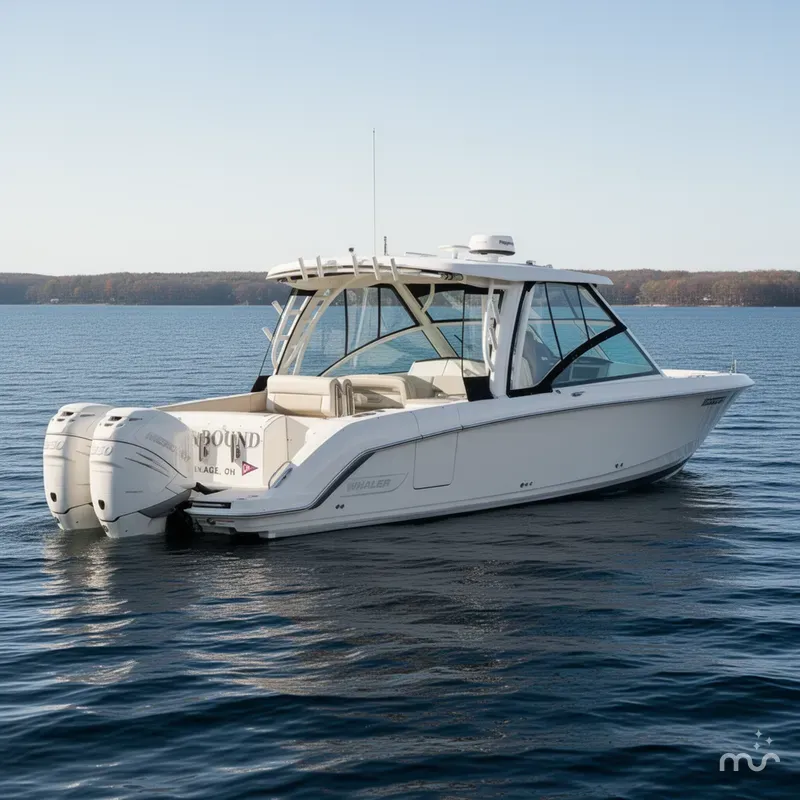 Slide: The Image of Boston Whaler 320 Vantage 2018 - 0