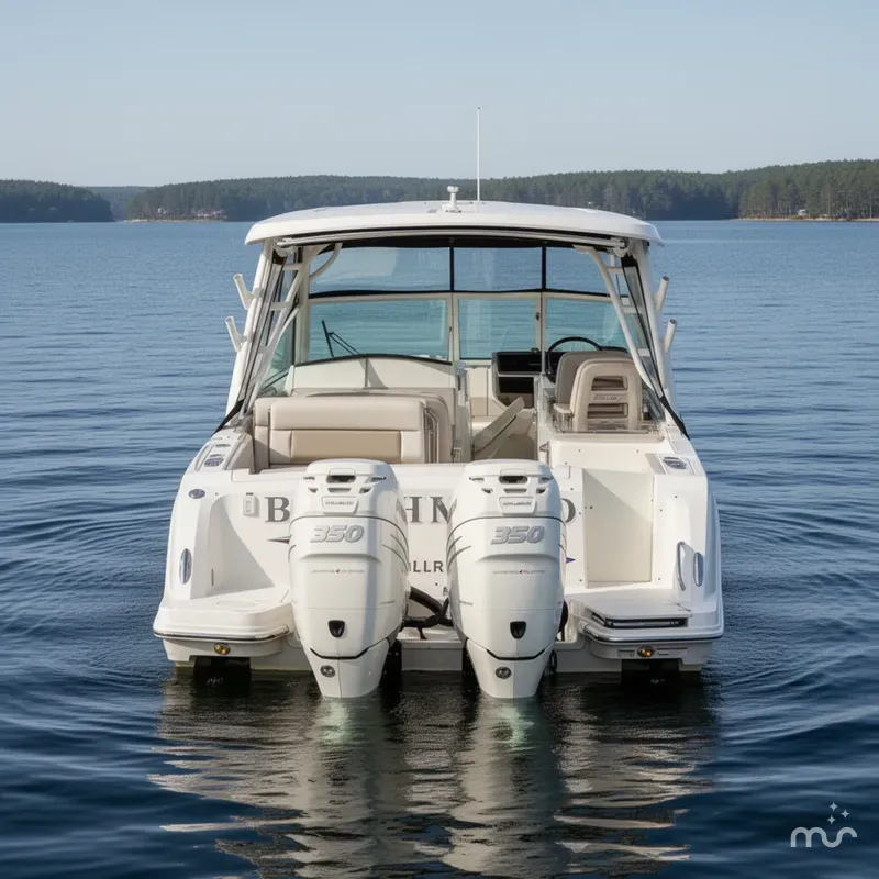 Slide: The Image of Boston Whaler 320 Vantage 2018 - 2