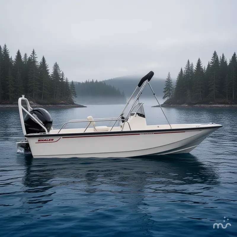 Slide: The Image of Boston Whaler 170 Montauk 2025 - 2