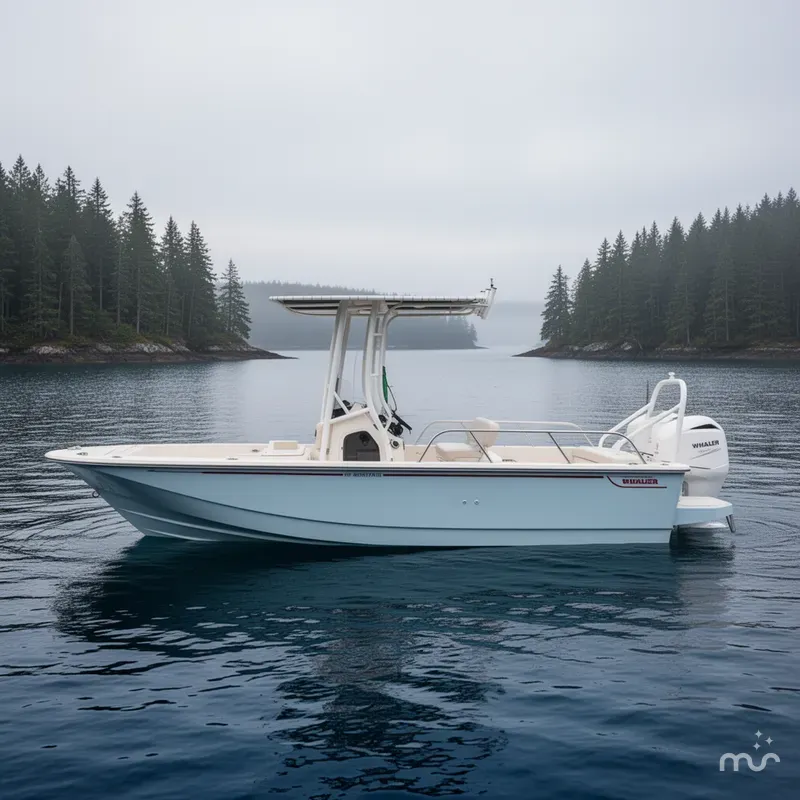 Slide: The Image of Boston Whaler 190 Montauk 2025 - 2