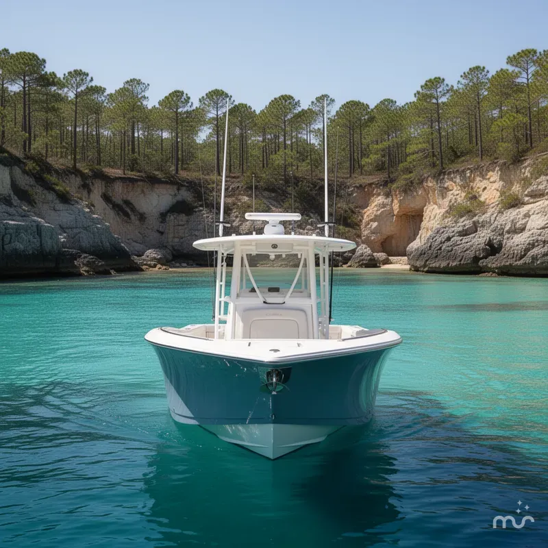 Slide: The Image of Cobia 320 Center Console 2024 - 1
