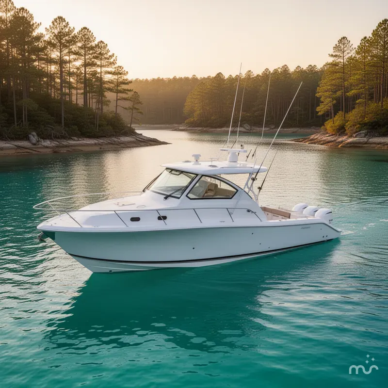 Slide: The Image of Pursuit OS 355 Offshore 2025 - 2