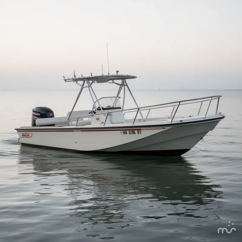 Slide: The Image of Boston Whaler 220 Outrage 1989 - 0