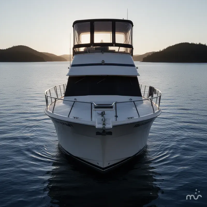Slide: The Image of Tollycraft 34 Sundeck 1986 - 1