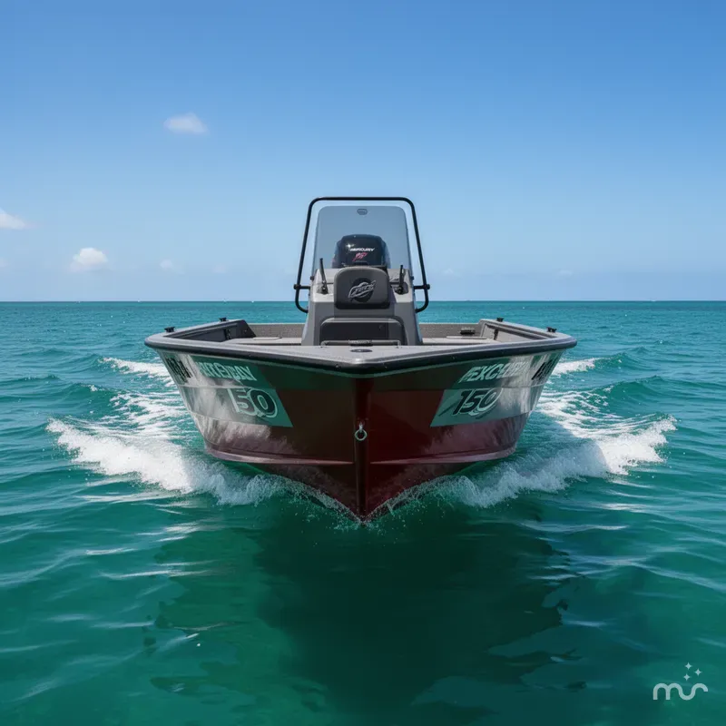 Slide: The Image of Excel Bay Pro 183 Mercury 150 2026 - 2