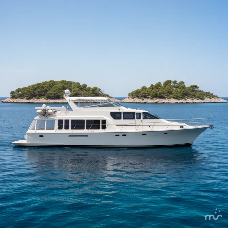 Slide: The Image of Pacific Mariner 65 Motoryacht 1999 - 2
