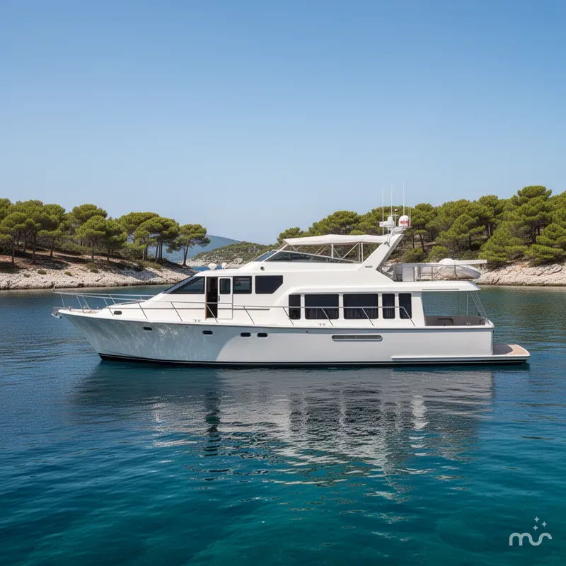 Slide: The Image of Pacific Mariner 65 Motoryacht 1999 - 4