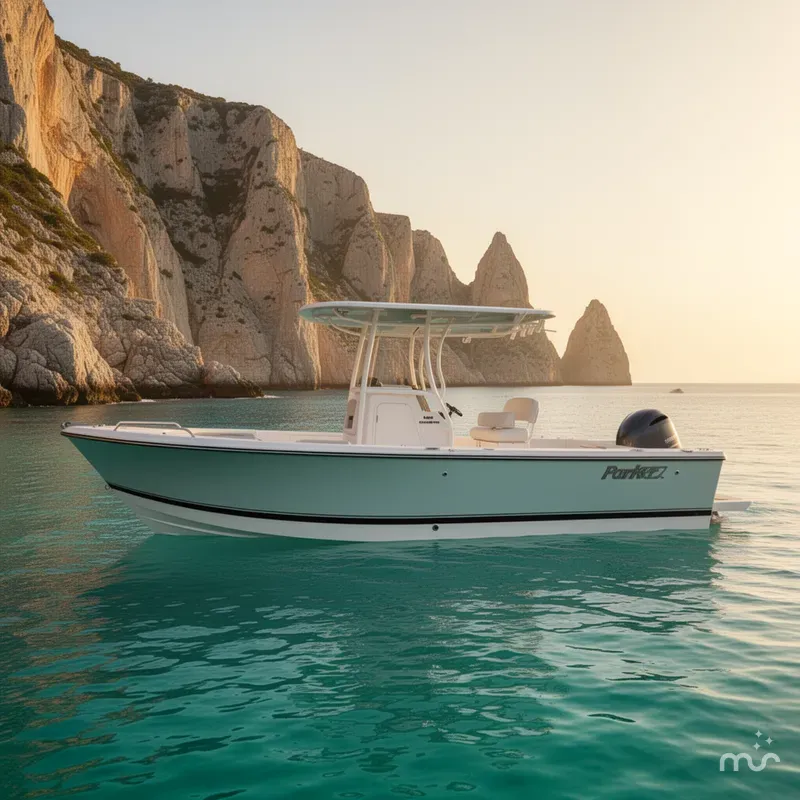 Slide: The Image of Parker Marine 230 Coastal Elite 2026 - 2