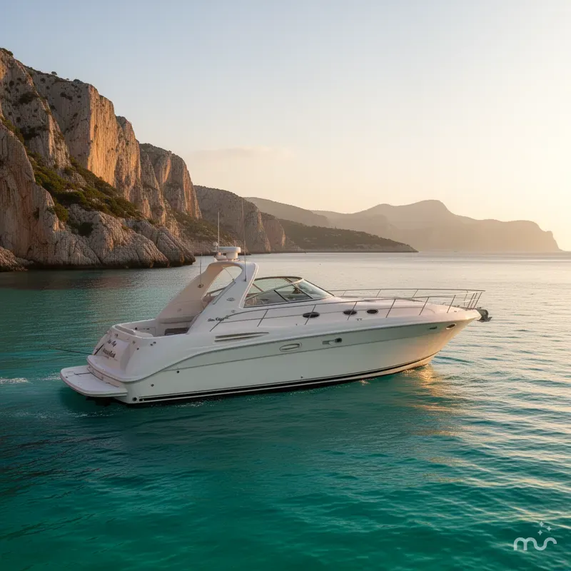 Slide: The Image of Sea Ray 450 Sundancer 1997 - 2