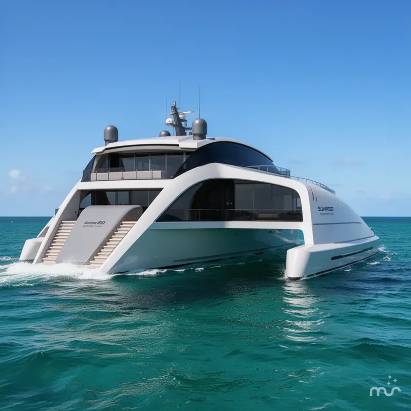 Slide: The Image of Sunreef 210 Sunreef Power Trimaran 2026 - 2