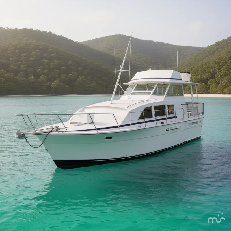 The Image of Bertram 42 Motor Yacht 1974 - 0