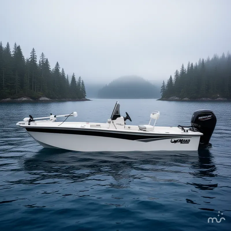 Slide: The Image of Mako Pro Skiff 17 CC 2026 - 2