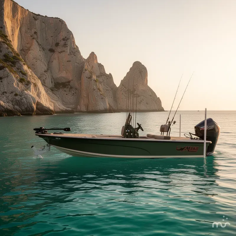 Slide: The Image of Mako 18 Pro Skiff Backwater Edition 2026 - 2