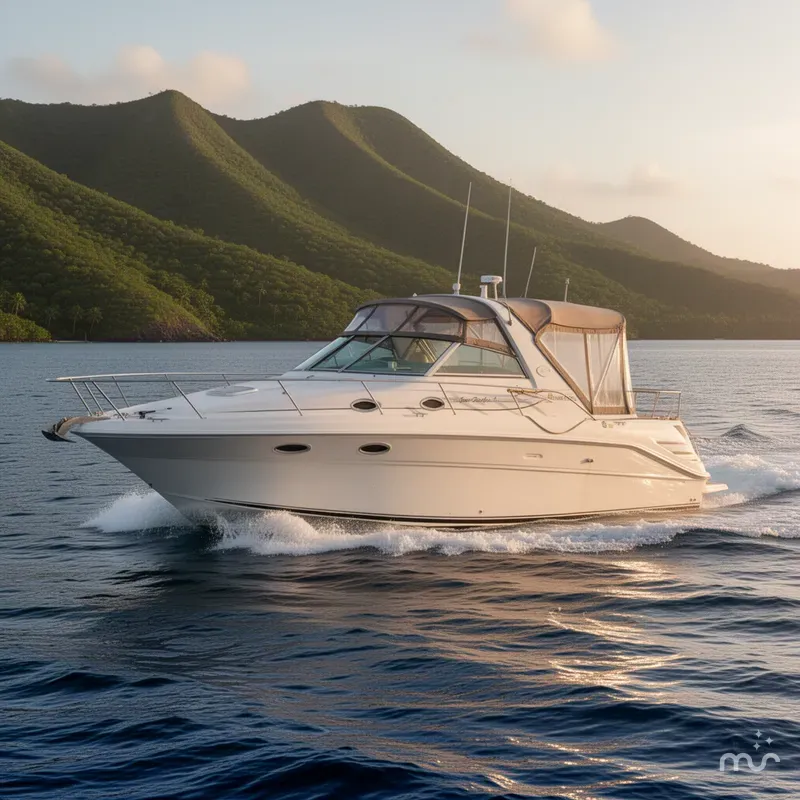 Slide: The Image of Sea Ray Sundancer 330 1997 - 1