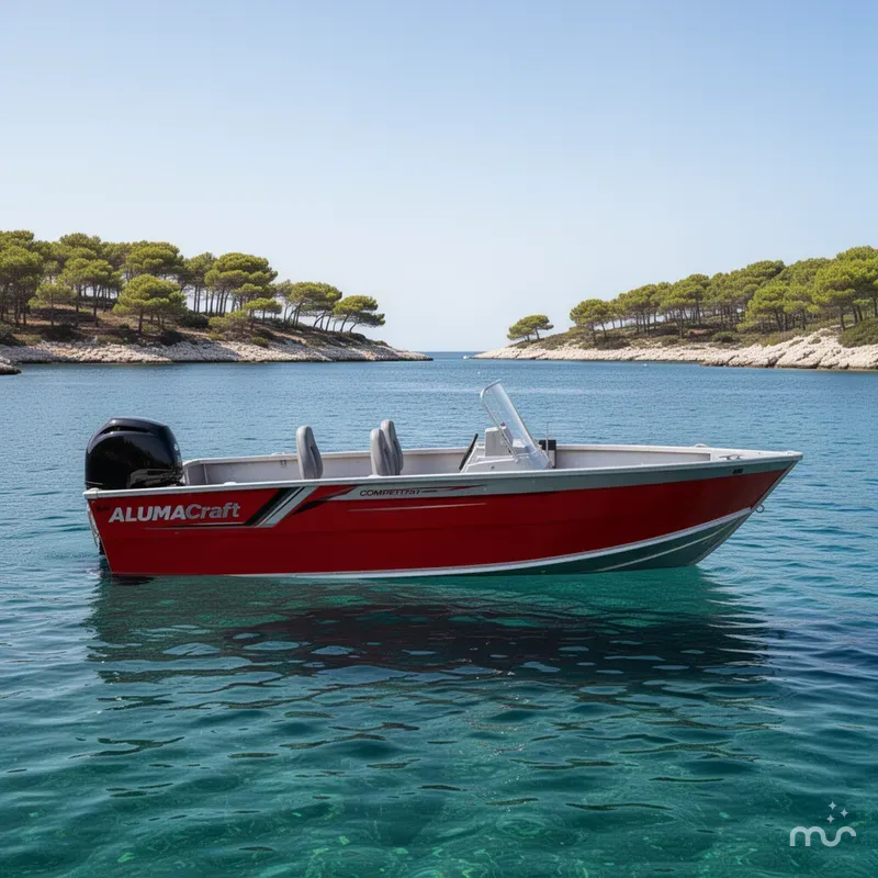 Slide: The Image of Alumacraft Competitor 175X Side Console 2026 - 2