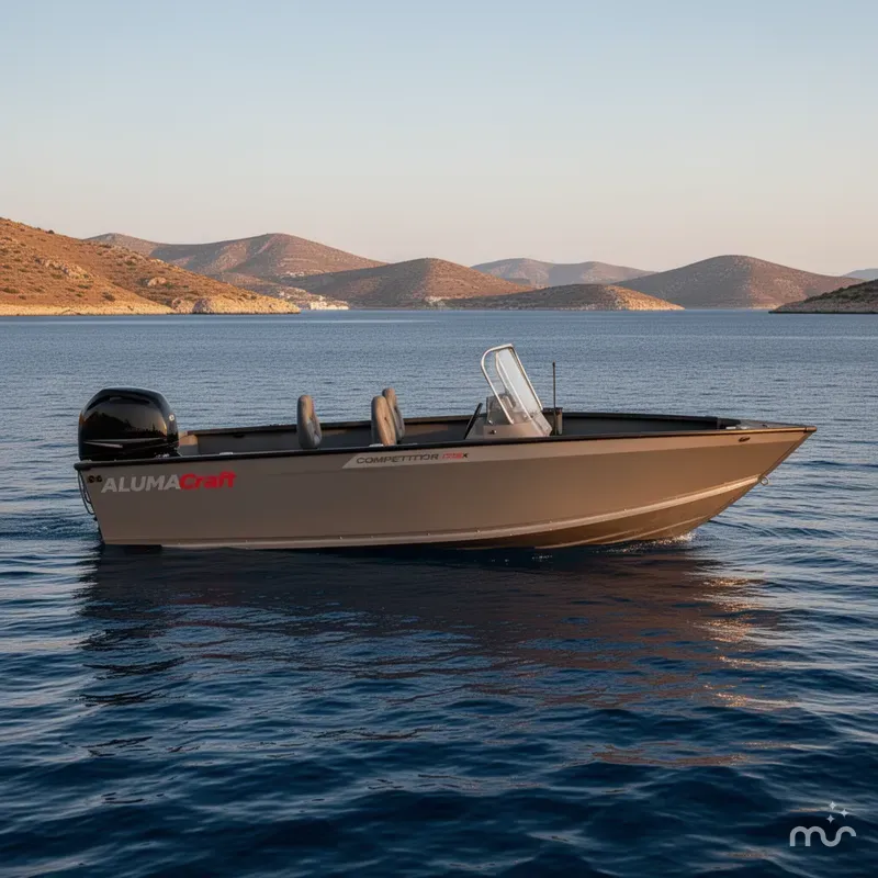 Slide: The Image of Alumacraft Competitor 175X Side Console 2026 - 2