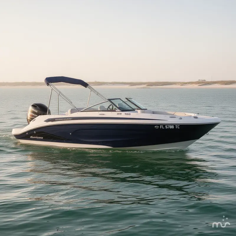 Slide: The Image of Hurricane SunDeck Sport 185 OB 2022 - 0