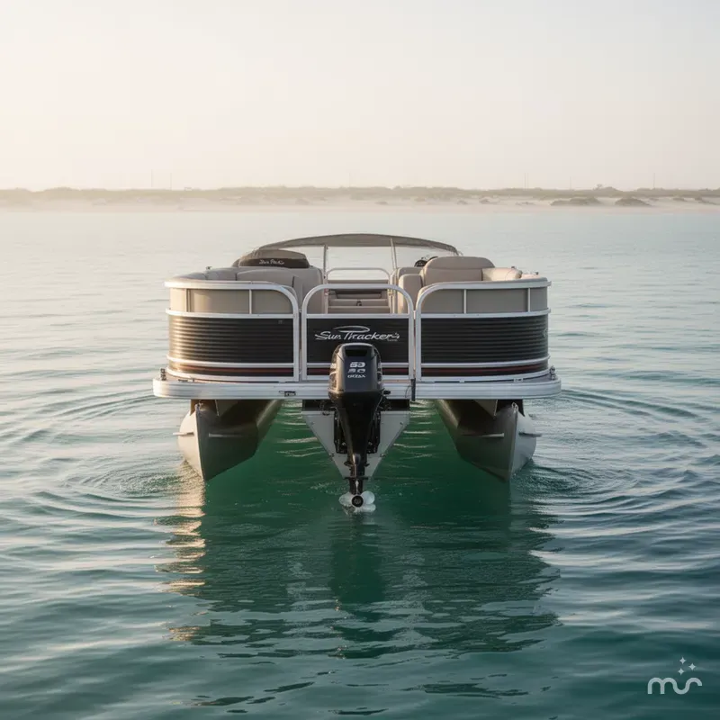 Slide: The Image of Sun Tracker Fishin' Barge 24 DLX 2013 - 1