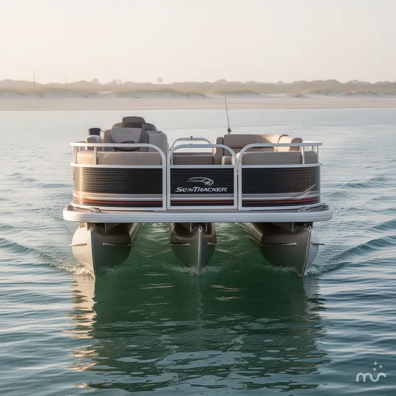 Slide: The Image of Sun Tracker Fishin' Barge 24 DLX 2013 - 2