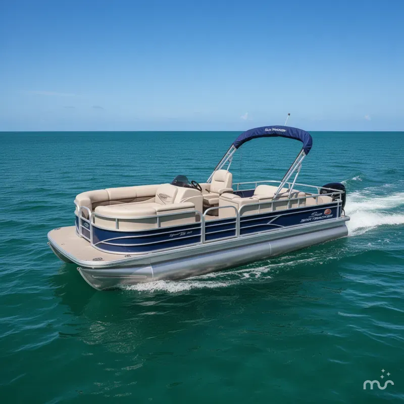 Slide: The Image of Sun Tracker SportFish 22 DLX 2019 - 1