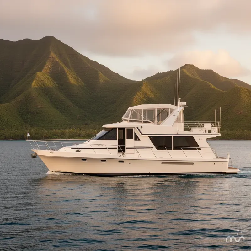 Slide: The Image of Canoe Cove 50 Pilothouse Motor Yacht 2002 - 2