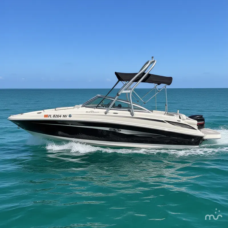 Slide: The Image of Sea Ray 210 Sundeck 2009 - 2