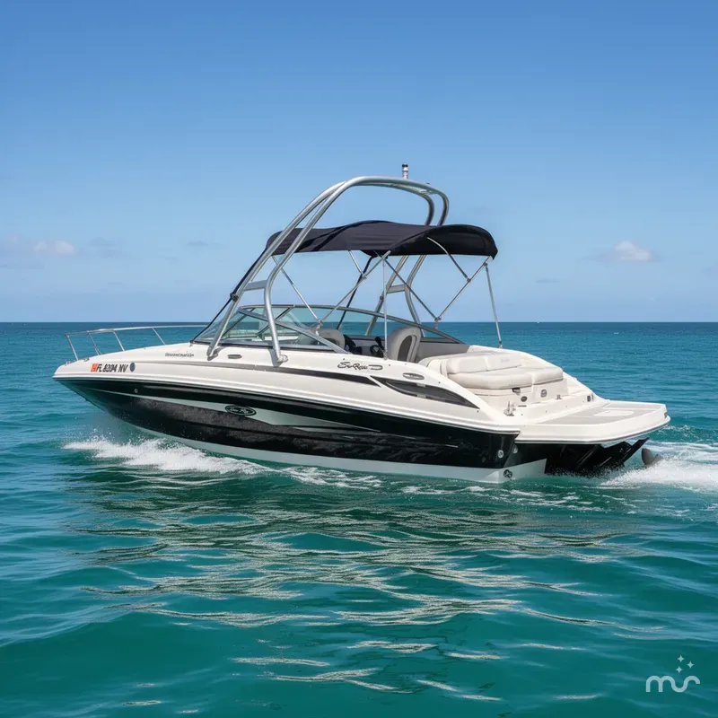 Slide: The Image of Sea Ray 210 Sundeck 2009 - 4