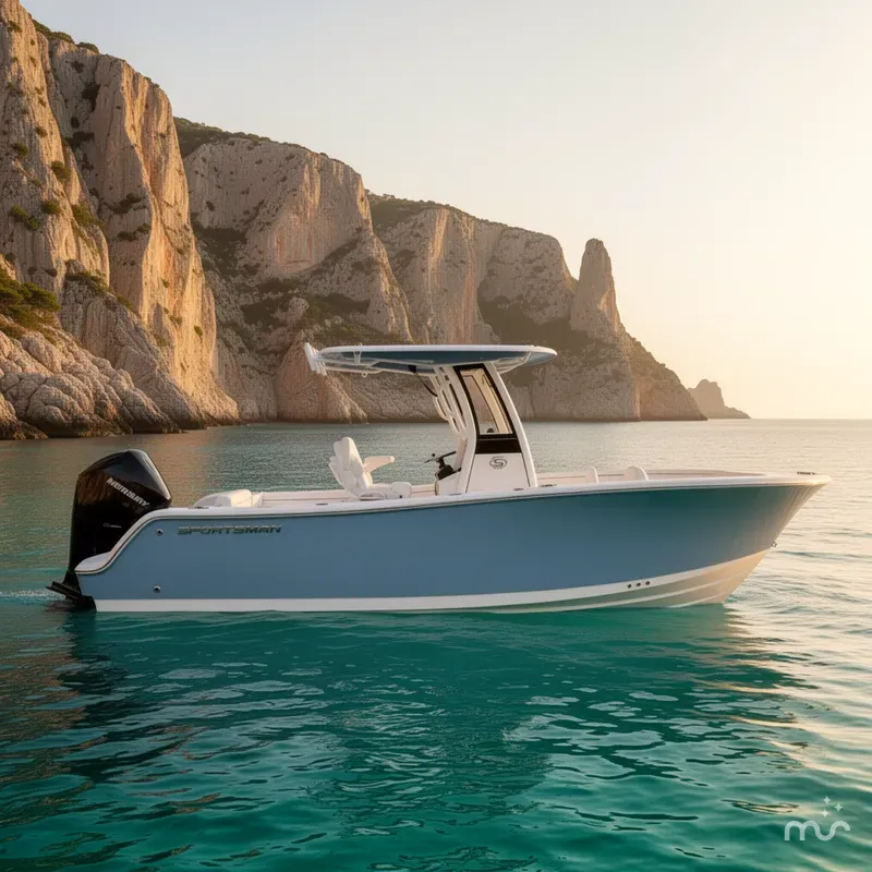 Slide: The Image of Sportsman Open 232 Center Console 2025 - 2