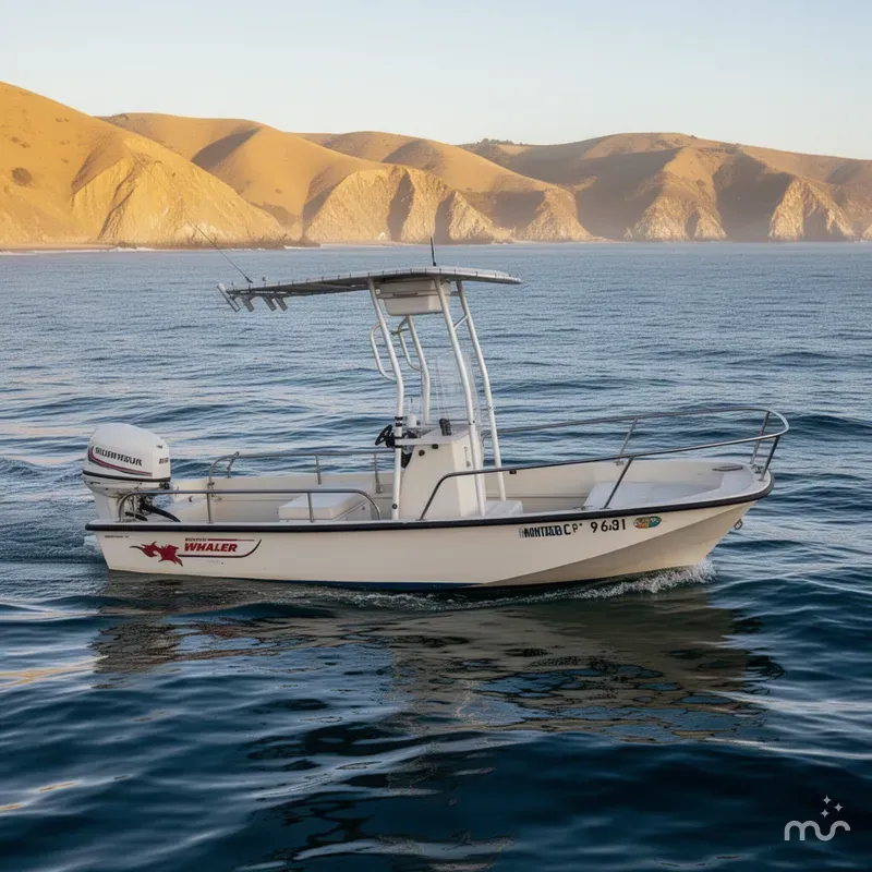 Slide: The Image of Boston Whaler Montauk 1976 - 0