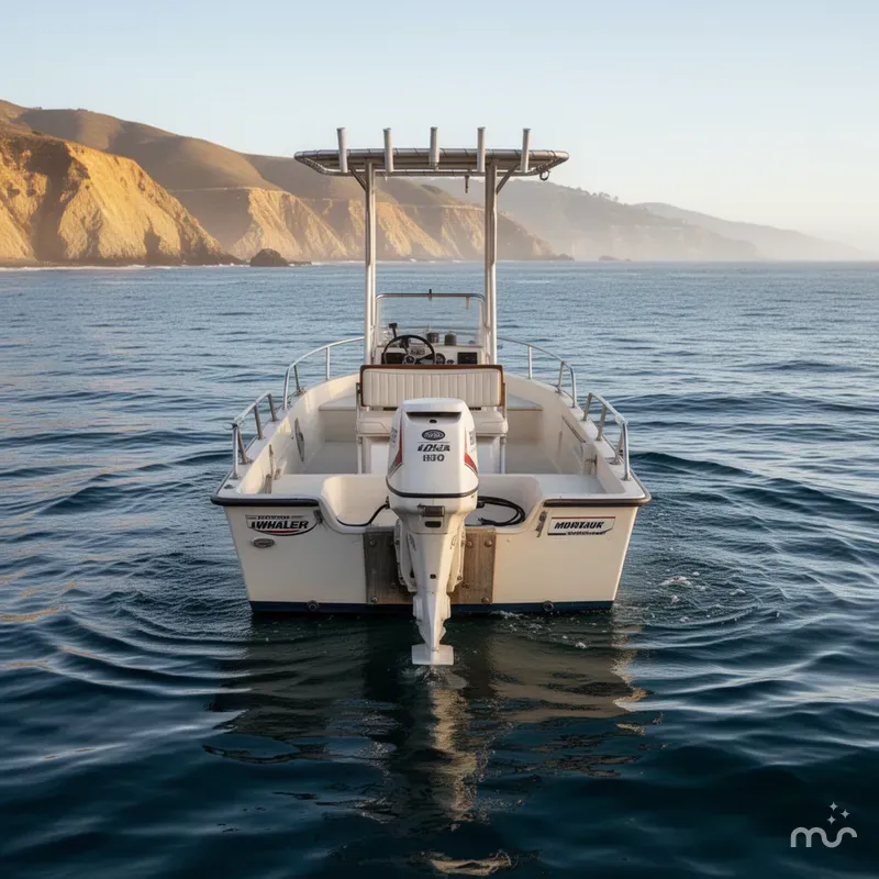Slide: The Image of Boston Whaler Montauk 1976 - 2