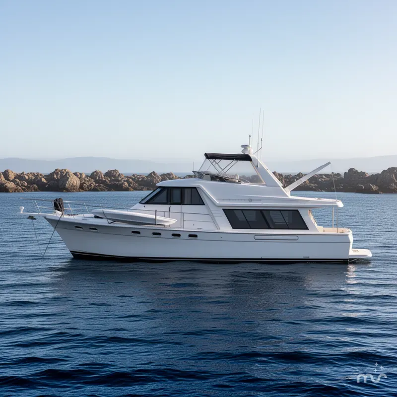 Slide: The Image of Bayliner 4788 Pilot House Motoryacht 1994 - 2