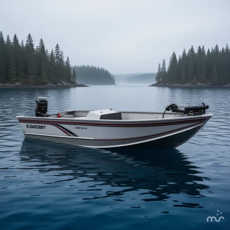 Slide: The Image of Alumacraft Lunker 165 LTD 1995 - 2